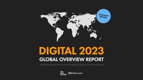 datareportal|Digital 2023 Global Overview Report (Summary Version) .